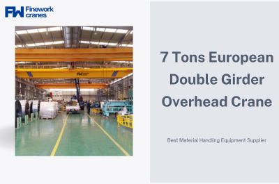 7 Tons European Double Girder Overhead Crane 