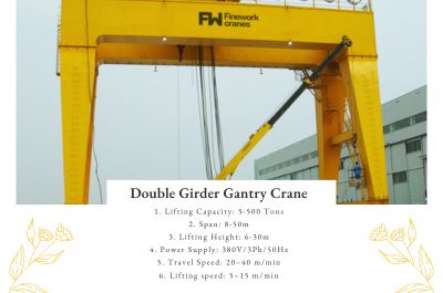 30-Ton MG Double-Beam Gantry Crane 